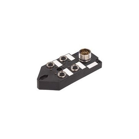 Molex MPIS M12 PNP 5P 4PT BK 10M DUAL 1202480032